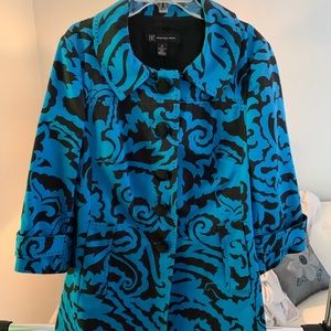 Patterned jacket / peacoat